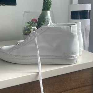 Men's mid high common project sneakers size 44
